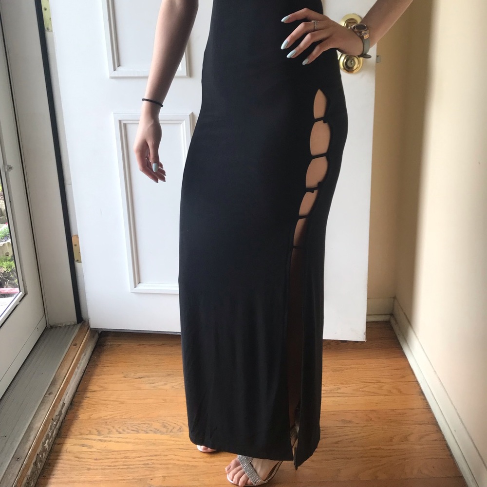 Black tight dress - Picture 2 of 7